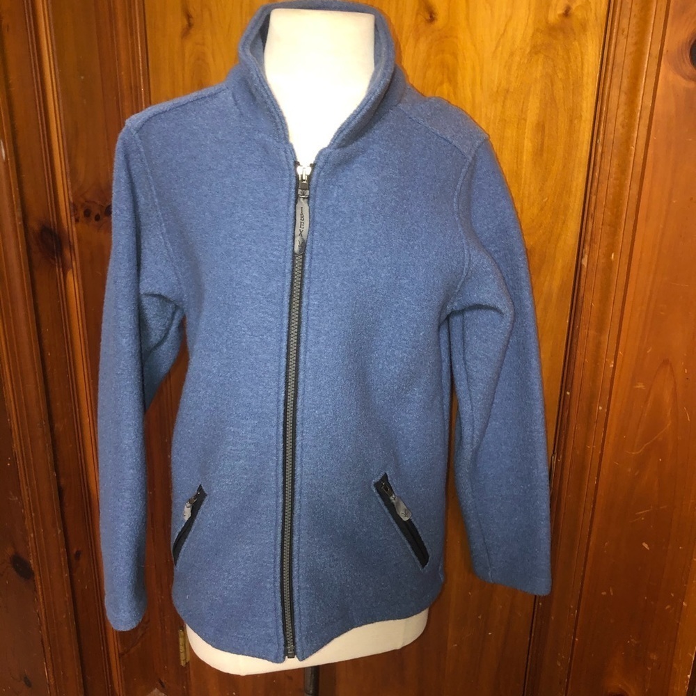 Ibex 100% wool jacket coat size small